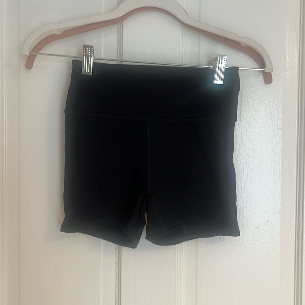 Black bike shorts